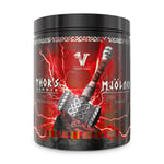 2 x PWO - 500 g - Strawberry Storm - Viking Power Thor's Hammer Mjölner - Beta-alaiini, AAKG, Sitrulliininmalaatti, Kofeiini, Pre-workout