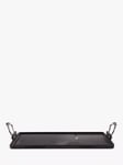 Samuel Groves Britannia Cast Iron Double Burner Griddle, 45 x 25cm