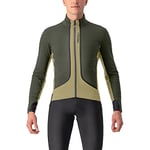 CASTELLI 4522508-363 FLIGHT JACKET AIR Men's Jacket Green Tea/Military Green-Black M