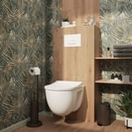 Pack WC suspendu sans bride + bâti, GoodHome Winam