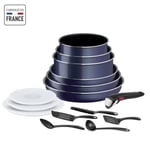 TEFAL INGENIO Easy Cook & Clean Lot 15 pieces, Poele, Casserole, Non inductio...