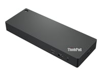 Lenovo Thinkpad Universal Thunderbolt 4 Dock - Dokkingstasjon - Thunderbolt 4 - Hdmi, 2 X Dp - 1Gbe - 135 Watt - Chile, Italia - For Thinkpad E14 Gen 4  L13 Yoga Gen 3  T14s Gen 3  X1 Nano Gen 2  X13 Yoga Gen 3