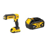 DEWALT DCL050-XJ 18 V XR Handheld Yellow LED Area Light, Bare Unit, Multi Battery