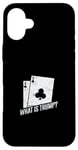 Coque pour iPhone 16 Plus Qu'est-ce que Trump The Art of Euchre