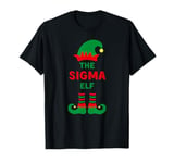 SIgma Elf - Gen Alpha Slang Middle School Christmas Shirt T-Shirt