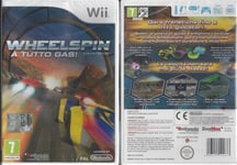 Nintendo Wii jeu WHEELSPIN - A ALL GAS racing en italien neuf scellé