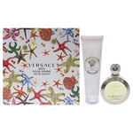 Versace Versace Eros Pour Femme for Women 2 Pc Gift Set 3.4oz EDT Spray, 5oz Luxury Body Lotion