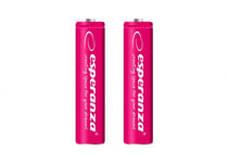 Esperanza Eza101r, Laddningsbart Batteri, Aaa, Nickel-Metallhydrid (Nimh), 1,2 V, 2 Styck, 1000 Mah