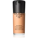 MAC Cosmetics Studio Fix Fluid SPF 15 24HR Matte Foundation + Oil Control mattifying foundation SPF 15 shade NW18 30 ml