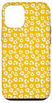 Coque pour iPhone 14 Jaune moutarde imprimé léopard mignon girly tendance esthétique