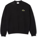 Sweat-shirt Lacoste  Loose Fit Badge Accent Sweatshirt - Noir