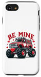 Coque pour iPhone SE (2020) / 7 / 8 Be Mine Valentine's Day Truck Hearts Kisses Boy Valentine