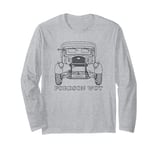 Fordson WOT British WW2 Military Truck Long Sleeve T-Shirt