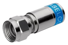 Compression f connector