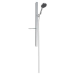 hansgrohe Rainfinity Ensemble de douche 130 3 jet avec barre de douche 90 cm avec porte-savon, chromé, 27671000