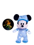 Mickey Mouse Disney Sleep Well Mickey Gid Plush Blå