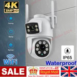 8MP IP Camera Wireless WIFI outdoor CCTV HD Smart Home Security IR Cam IP66 4K