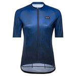 Gorewear Maillot de Cyclisme Respirant pour Femme, Rain Camo, évacuation rapide de l'humidité, avec Poches, Maillot de Cyclisme à Manches courtes