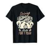 1st 1-Year Wedding Anniversary Funny Couple For Him Her T-Shirt