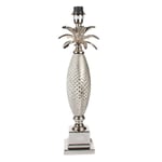 Ananas Lampfot I Metall 60cm E27 Silver