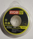 BOBINE DE FIL ROND RYOBI RAC102 2.00 mm 15 M