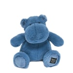 Histoire d'Ours Peluche Hippo BLEU