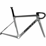 Ridley Bikes Falcn RS Disc Frameset - Battleship Grey / Black Small 100mm Stem 42cm Bars Grey/Black