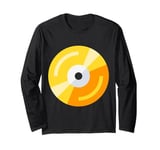 Vinyl Record Player Album Long Sleeve T-Shirt