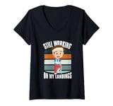 Womens Broken Bones And Witty Puns Collection V-Neck T-Shirt