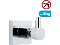 Tesa Garderobskrok 40251-00000-00 Krok Antal Krokar: 1 (B X H X D) 49 X 55 X 68 Mm Metall Krom (Blank) 1 St