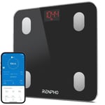 Bluetooth Body Fat Scale, RENPHO Digital Smart Bathroom Weight Scales