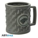 Game of Thrones Stark Ceramic 3D Mug