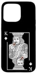 iPhone 15 Pro Max Poker Player Design for a casino party - King with Cigar Case