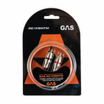 GAS RCA 1F2M Dual Twist Subwoofer Y-kabel, 0.3 meter