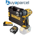 DeWalt DCD709E1T 18V XR Brushless Combi Hammer Drill - 1 x POWERSTACK Batteries 