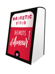 Magnetic frigo 365 mots d'amour 2020 (Grand format)