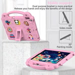 Pink Pink Eva Tablet Case Yhteensopiva Ipad 10.2 2021 / 2020 / 2019 Kanssa