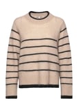 Laila Knit O-Neck Beige Second Female