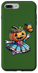 Coque pour iPhone 7 Plus/8 Plus Princesse d'Halloween mignonne et effrayante avec papillon