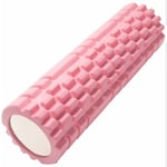 Massage Roller Skumrulle Pilates Kolumn Yoga Rosa Multifunktionell Skumrulle Perfekt för Muskeluppbyggnad, Fitness och Fasciamassage, Används Hemma