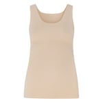 Naturana Clean Cut Tank Top Beige 40 Dame