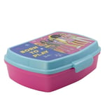 KP Pharma 15974 Barbie Kids School Lunch Box, BPA Free Plastic, 250 milliliters