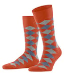 Burlington Men's Danny M SO Cotton Patterned 1 Pair Socks, Red (Red Desert 8910), 6.5-11