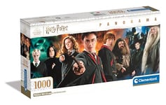 Clementoni Puzzle Panorama Harry Potter 1000 Pièces - Puzzle pour Adultes 14-99 Ans, Fabriqué en Italie, 39873