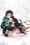 ABYSTYLE - DEMON SLAYER - Poster Tanjiro & Nezuko Neige