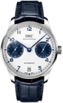 IWC IW500715 Portugieser Hvid/Læder Ø42.3 mm