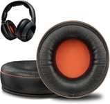 Mousse Coussin Coussinets pour SteelSeries Siberia 800 (X800, P800), Siberia 840, SteelSeries H, 9H Gaming Casque avec Cuir protéiné Plus Doux