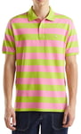 United Colors of Benetton Men's Polo 3jfpu301t Shirt, Pink, M