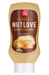 Allnutrition - Nutlove Sauce, White Peanut Choco - 280 ml.