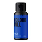 Colour Mill Aqua Blend Food Colouring Liquid Royal - Edible Food Paint for Royal Icing, Macarons, Meringue, Fondant, Jellies, Beverages and More - 20 ml